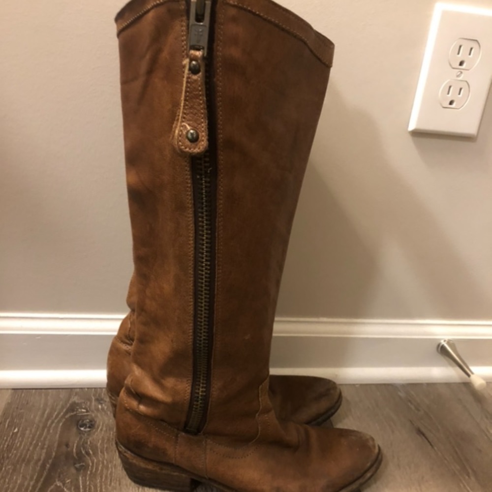 Tall Frye boots